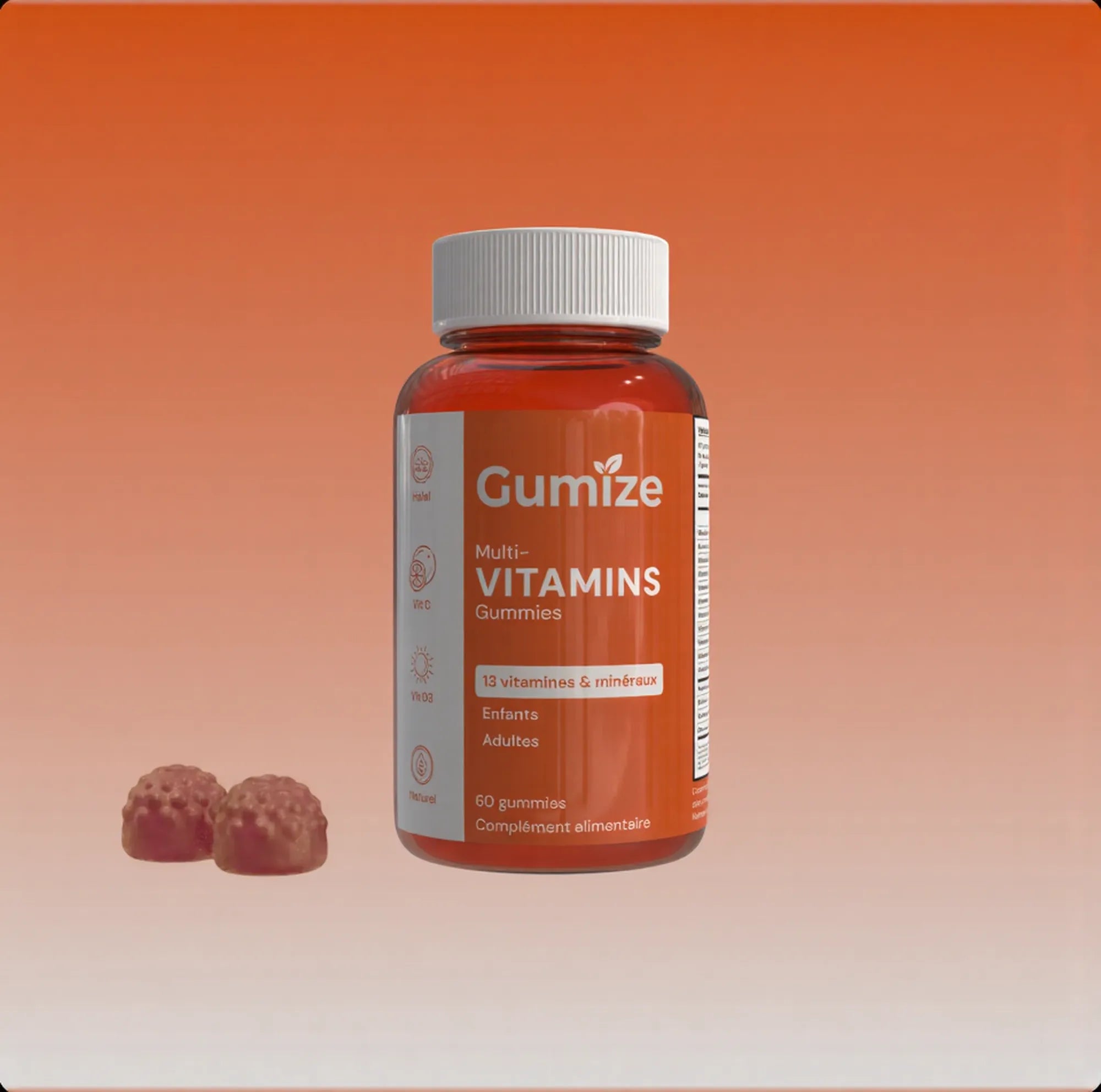 Gumize multivitamins gummies